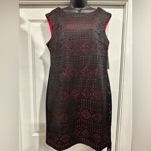 Bold Floral Sheath Dress